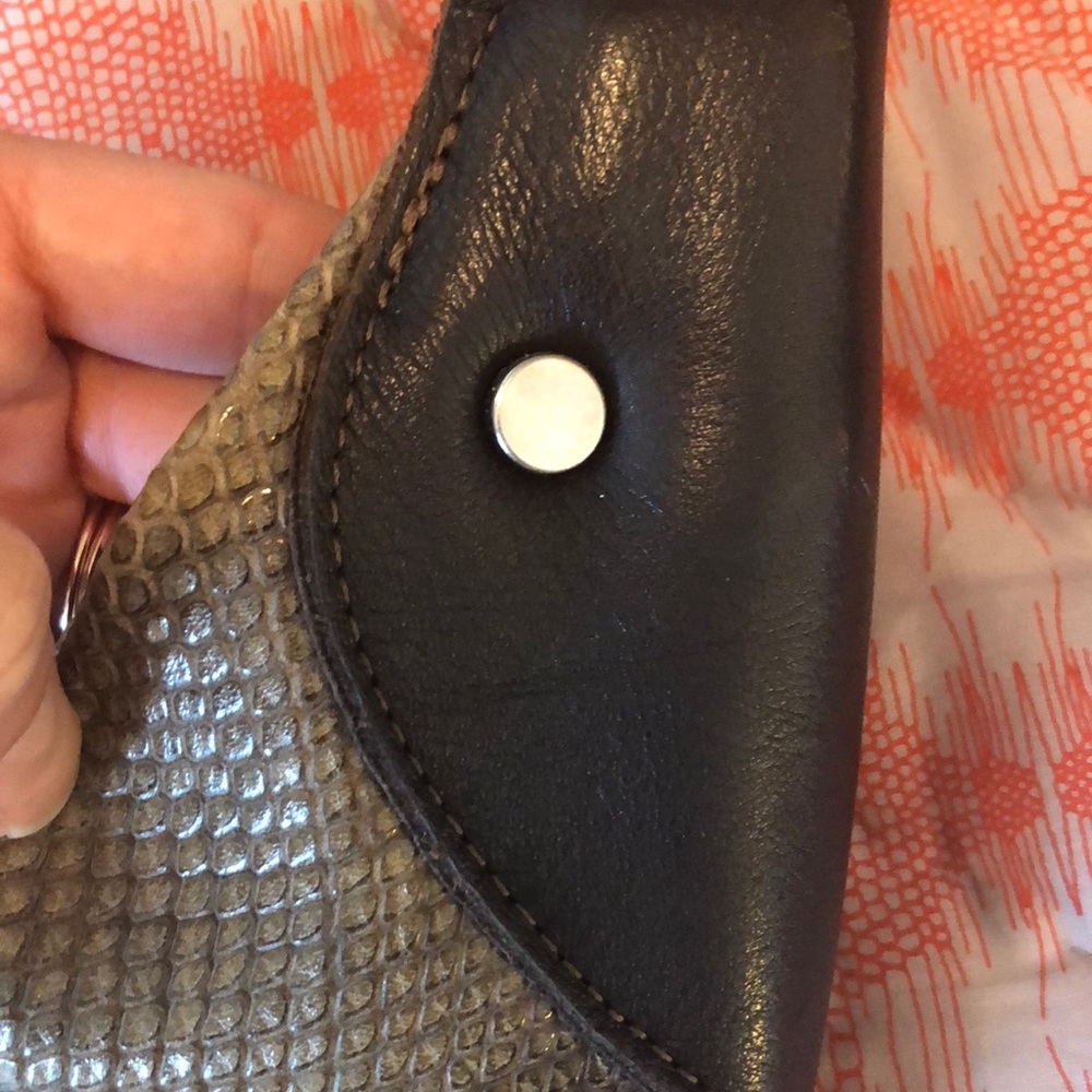 Foley + Corinna F&C Embossed Snake Large Bag - image 7